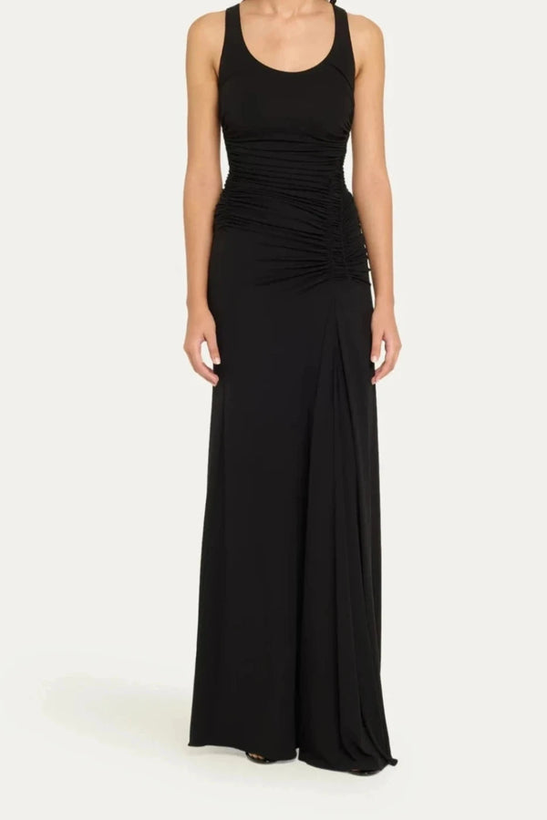 Ruched Tank Gown