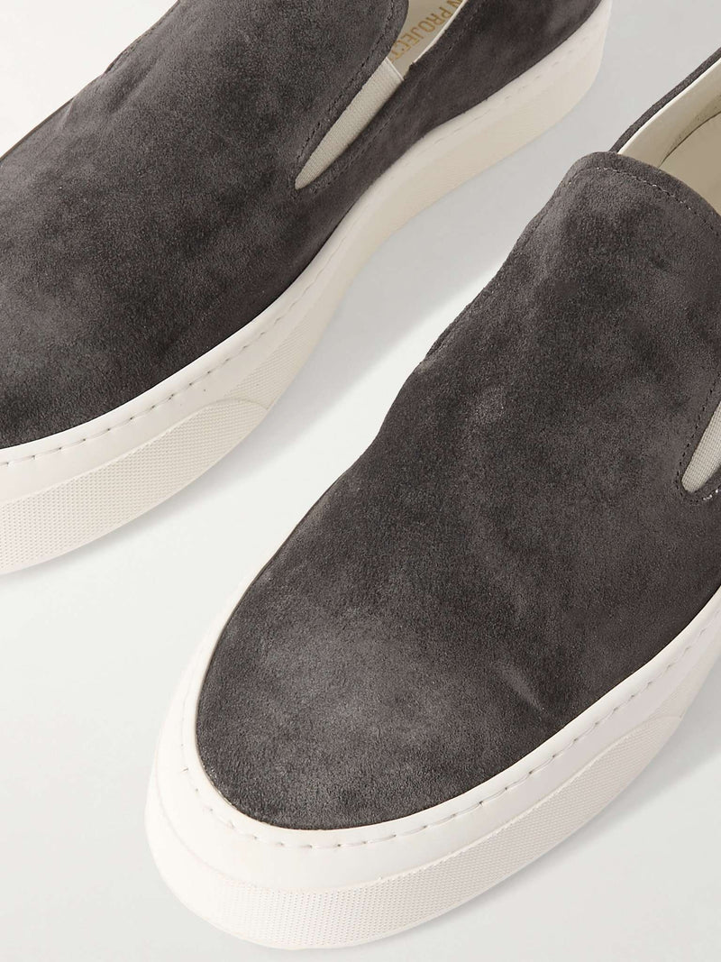 Slip On in Suede Smoke 3874