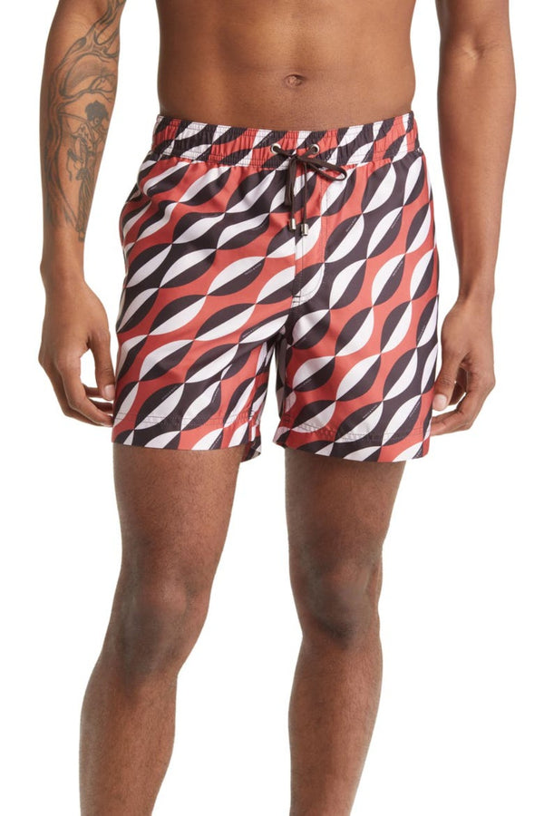 Easton Ponti Printed Swim Shorts