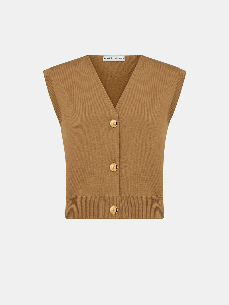 Sebright Vest Gilet - Camel