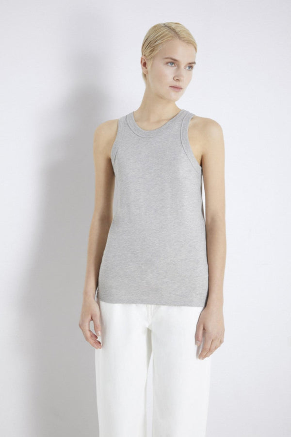 Poso Tank Top Grey Melange