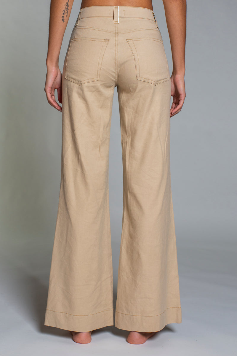 Juniper Wide Leg Khaki