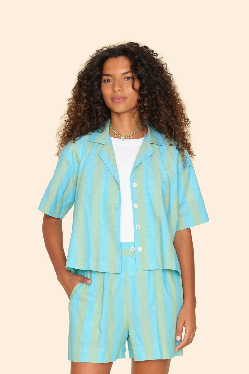 Thea Shirt Sea Breeze