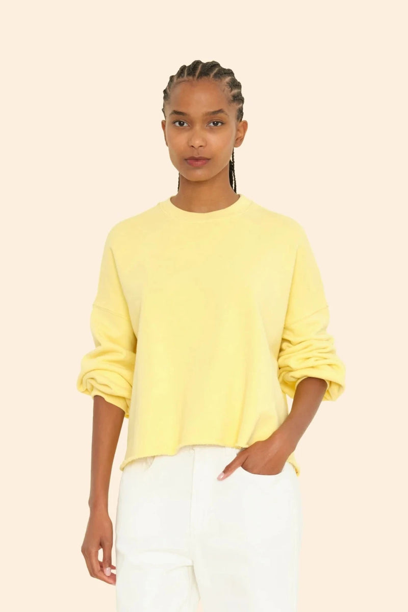 Honor Sweatshirt Canary Yellow