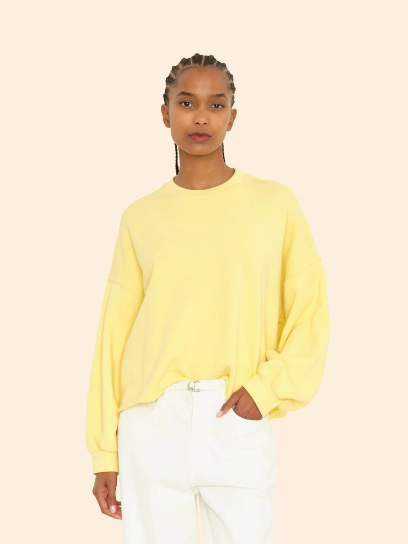 Honor Sweatshirt Canary Yellow