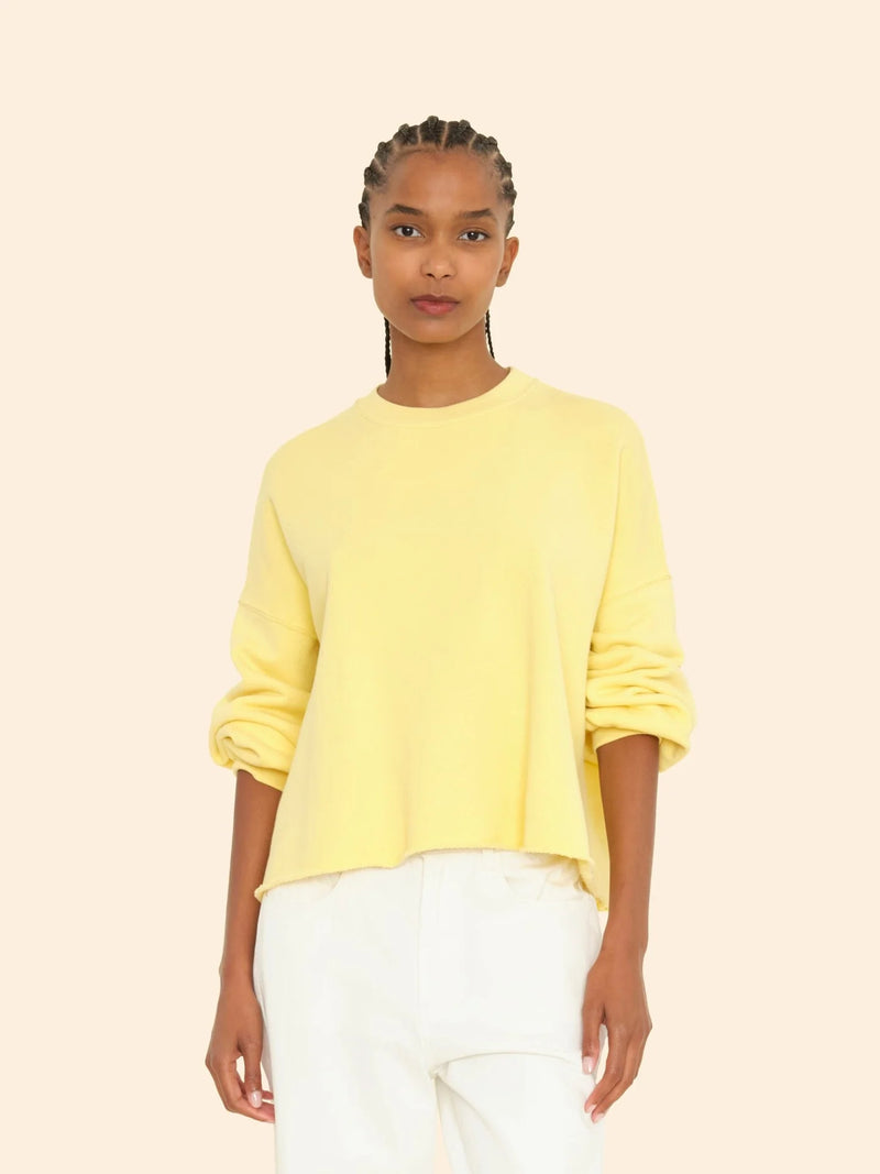 Honor Sweatshirt Canary Yellow