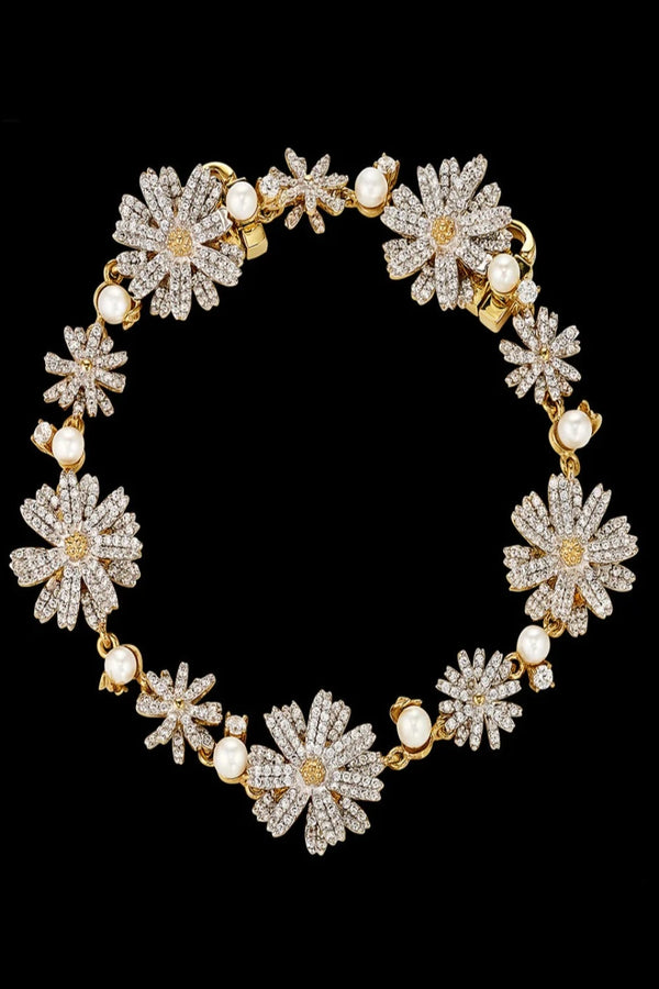 Daisy Diamond Bracelet