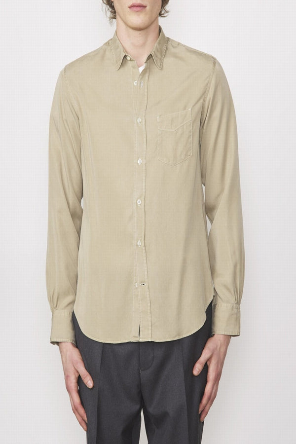 OFFICINE GENERALE Lipp Shirt Tencel MEN'S TOPS