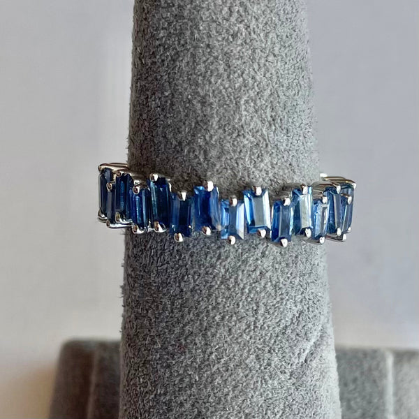 Sapphire Baguette Ring