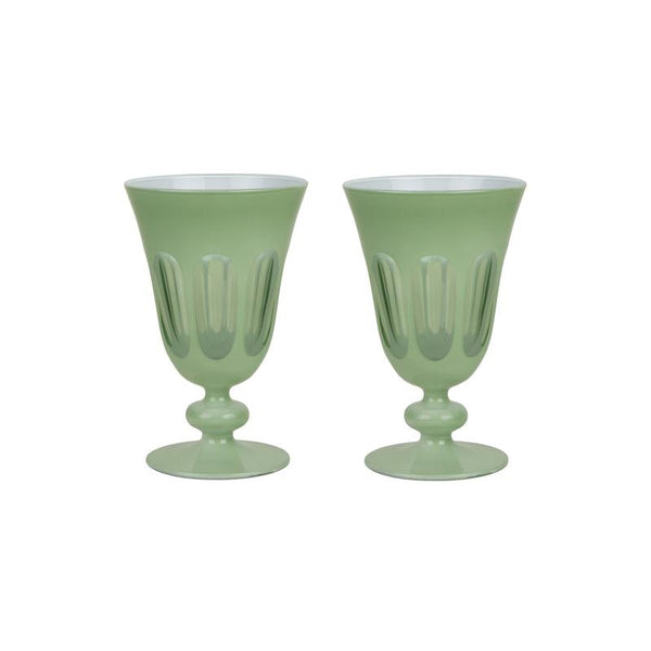 CASA CASA CURATED Tulip Glass Set of 2 HOME